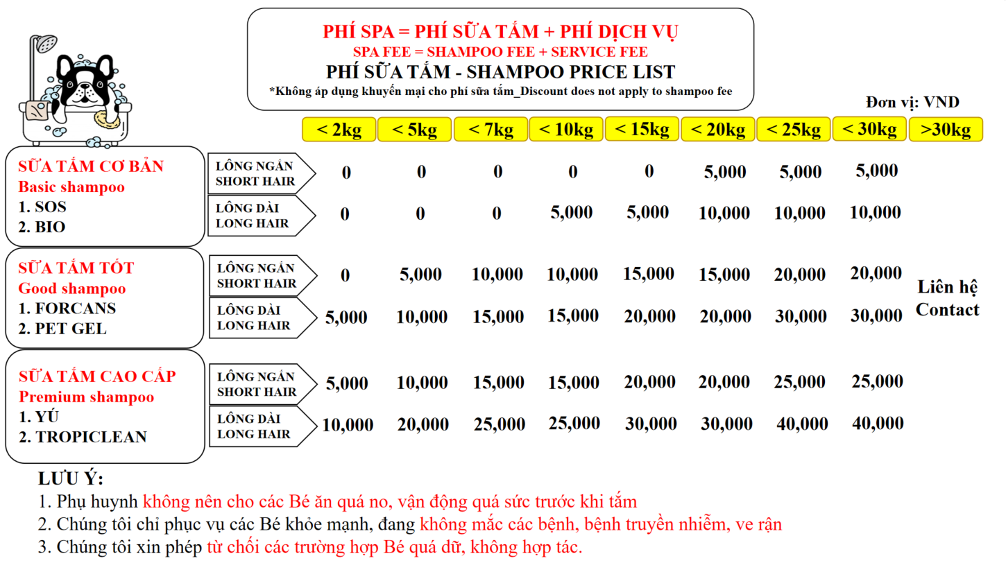 Spa Thú Cưng 1 Suatam